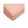 Napínací prostěradlo 90-100x200 MICRO satén - lososové
