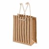 Jutová Taška mala pruhy gift bag