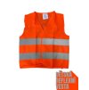 Dětská reflexní vesta ORANŽOVÁ