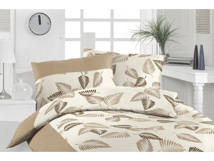 flanelove povleceni pluma beige