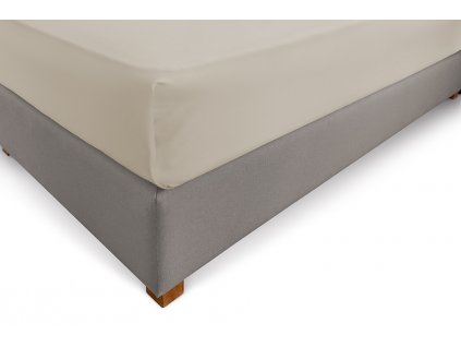 Bavlněné prostěradlo Warm Grey (Výška matrace 25 cm, Prostěradlo na rozměr matrace 80-90x200 cm)