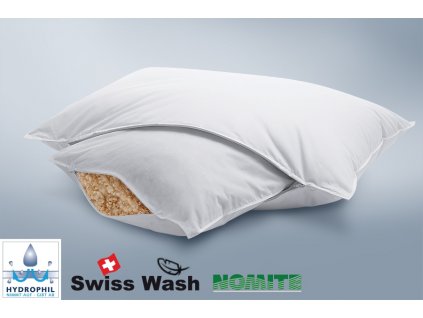 Péřový polštář Capa Nature s nastavitelnou výškou (Varianty 50x70 cm (130+600 g))