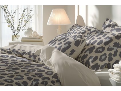 Benny beige Soft Touch Renforcé Bettwäsche Bett 3