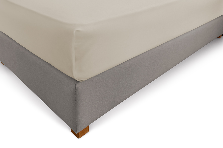 Picaso manufactury Bavlněné prostěradlo Warm Grey Výška: 25 cm, Prostěradlo na rozměr matrace: 80-90x200 cm