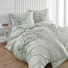 Fina salbei Satin Bettwaesche Bett22