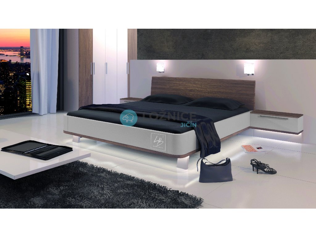 LED podsvícení postele Vally (Provedení postel+1 x ovladač)