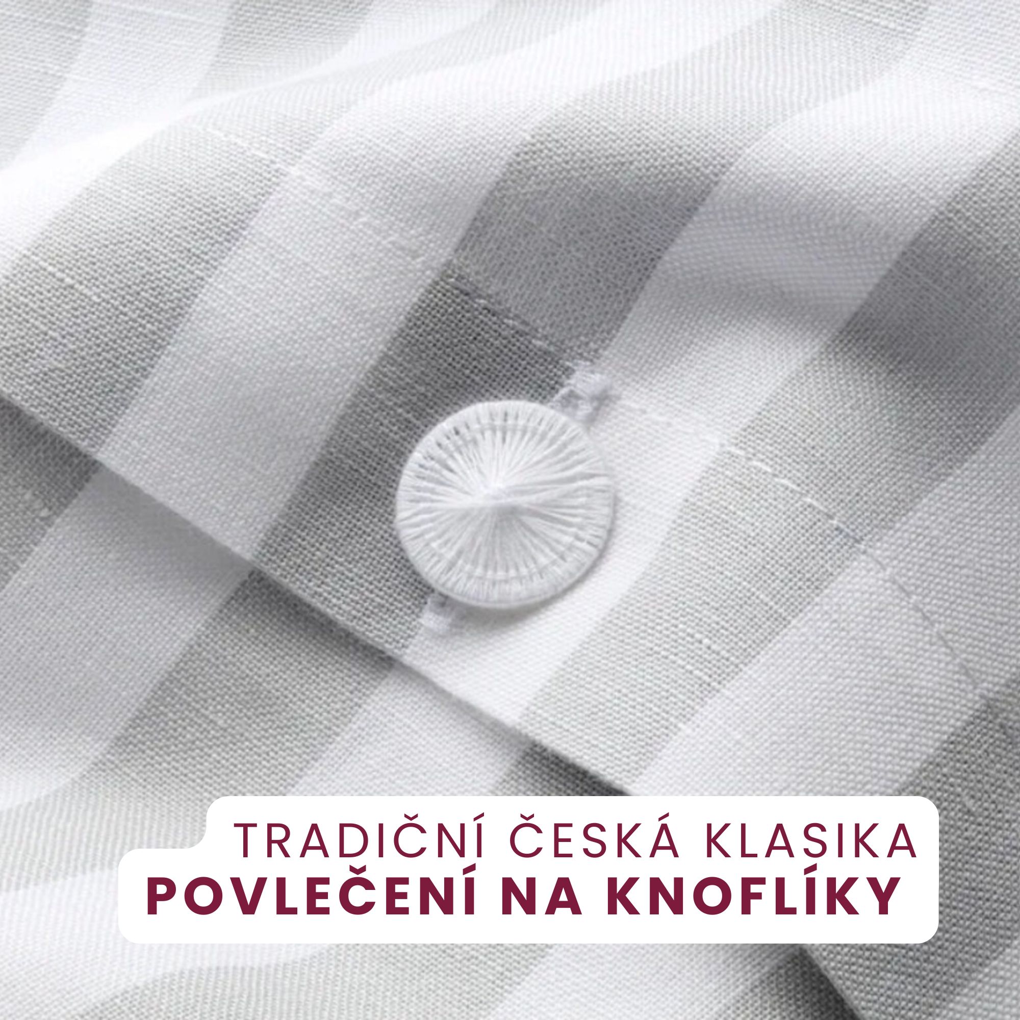 Povlečení na knoflíky – tradiční česká klasika, která má stále své příznivce