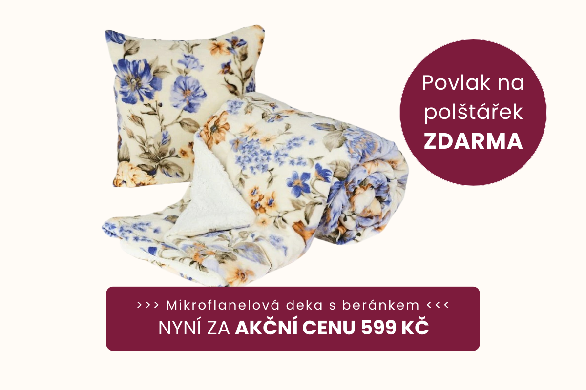 Deka s beránkem v akci