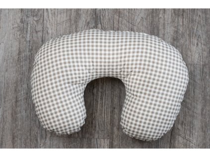 Polštářek PODKOVA pepito béžové (Název PODKOVA - cestovní polštářek, Barva Hnědá)
