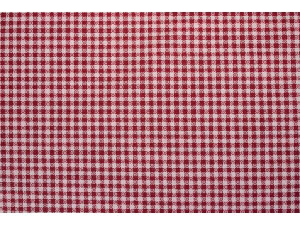 Bavlna BORDÓ PEPITO (Název Hladká bavlna (130 g/m2), Barva Bordó)