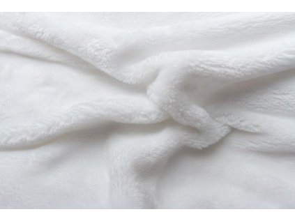Prostěradlo mikroflanel / mikroplyš SLEEP WELL® bílé (Název 90x200 cm, Barva Bílá)