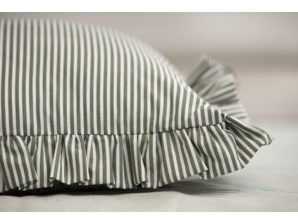Bavlna, bavlněné plátno OLIVOVÝ PROUŽEK (Název Hladká bavlna (140 g/m2), Barva Zelená)