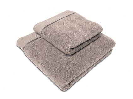 Ručník, osuška mikrobavlna SLEEPWELL šedo-hnědá (Název Ručník mikrobavlna 50x100 cm, Barva Hnědá)
