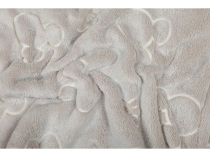 Dětské povlečení mikroflanel MICKEY svítící ve tmě ŠEDÉ (Název Povlečení do postýlky 135x90, 40x60 cm, Barva Šedá)