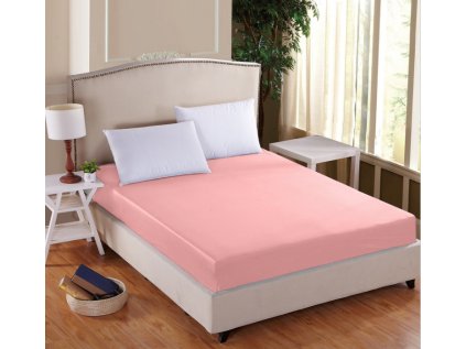 Prostěradlo MAKO JERSEY DELUXE růžové (Název 90x200x30 cm (expedice 3-5 pracovních dní), Barva Růžová)