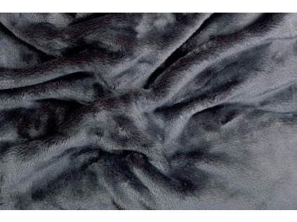Prostěradlo mikroflanel / mikroplyš SLEEP WELL® tmavě šedé (Název Prostěradlo mikroflanel 90x200 cm, Barva Šedá)