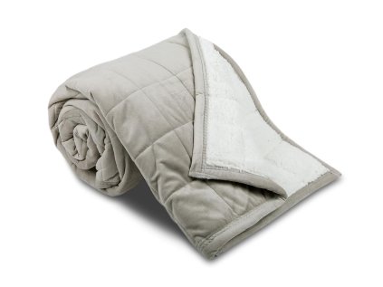 Deka OVECKA Prosev s vyplni 220x240 cm svetle seda 65e06793b84d0