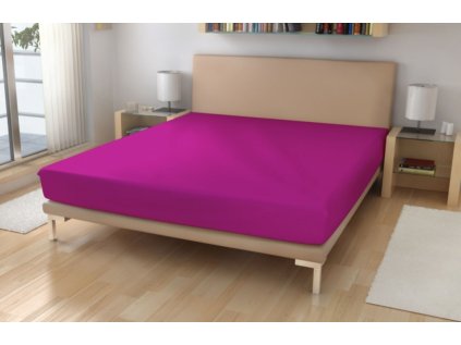 Elastická froté prostěradla lila 47 (Název 90x200 na výšku 15-18 cm (dodací lhůta 5 až 10 dní), Barva Růžová)