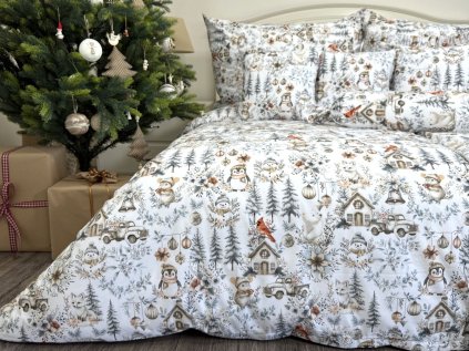 Bavlněné povlečení zimní BOHO