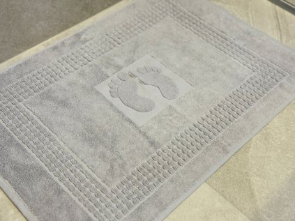 Koupelnová předložka SVĚTLE ŠEDÁ