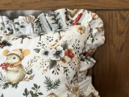 Polštář s kanýrem BOHO GREEN