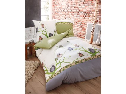 Dessin 349 Eulentreff Colorit 03 grün CMYK Biber