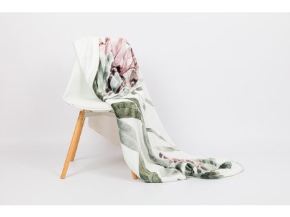 Deka OVECKA Mikroflanel tisk 150x200 cm BOTANIKA 6397462de5182