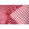 Povlak KANÝREM KOSTIČKA ČERVENÁ oboustranný (Název Bavlněný povlak s kanýrem 40x40 cm, Barva Červená)