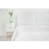 ALOE řada prošívaných přikrývek a polštářů (Název ALOE prošívaná přikrývka 140x200 cm, Barva Bílá)