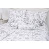 Přehoz, letní deka FLORA světlá (Název Přehoz, přikrývka 140x200 cm, Barva Bílá)