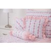 Bavlněné povlečení LORENZO / uni růžová (Název 1x 140x200, 1x 70x90 cm (bez volánu, bez krajky), Barva Růžová)