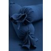 Mušelínové povlečení NAVY (Název 140x200, 70x90 cm, Barva Modrá)
