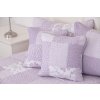 Povlak DELUXE prošívaný PATCHWORK LILA (Název 40x40 cm, Barva Fialová)