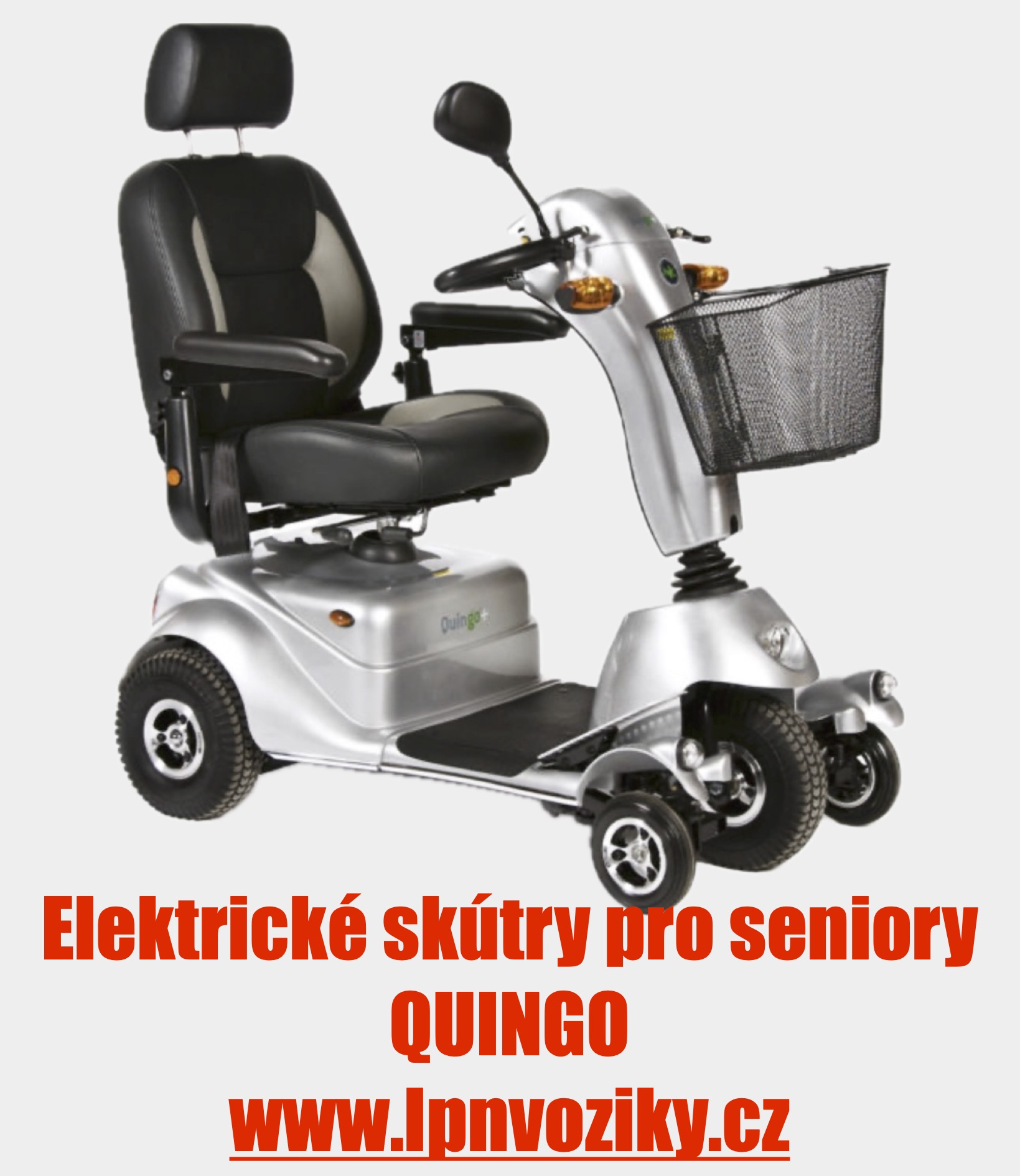 Video elektrické skútry pro seniory QIUNGO