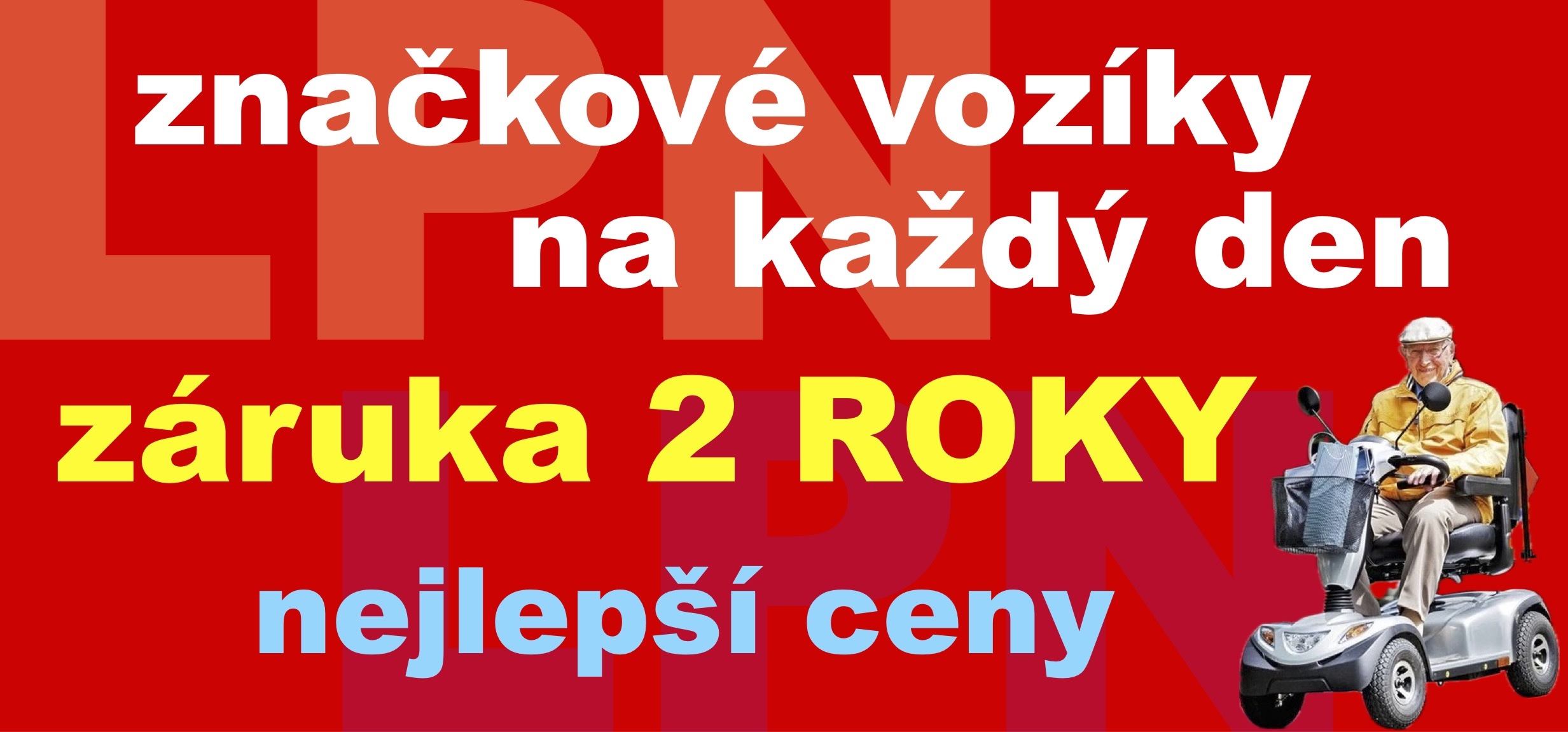 Elektrické skútry vozíky pro seniory