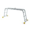 Hliníkový Rebrík štvordielny kĺbový PROFI PLUS