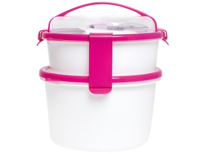 405 1 omada sanaliving box set 19 5x18 5x20 5cm 1l 1 6l fuscia