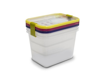 522 omada sanaliving box set 19x14x6 5cm 1l 19x14x9cm 1 3l 19x14x13 5cm 2 1l