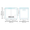 2217 5 cestovni lednice mestic cool box compressor mcc 45 ac dc