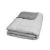 2433 prikryvka walra travel bed in bag 140x200 light grey antracite
