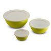 537 omada sanaliving bowls set 3 5l 1 7l 0 5l 3x lids verde acido