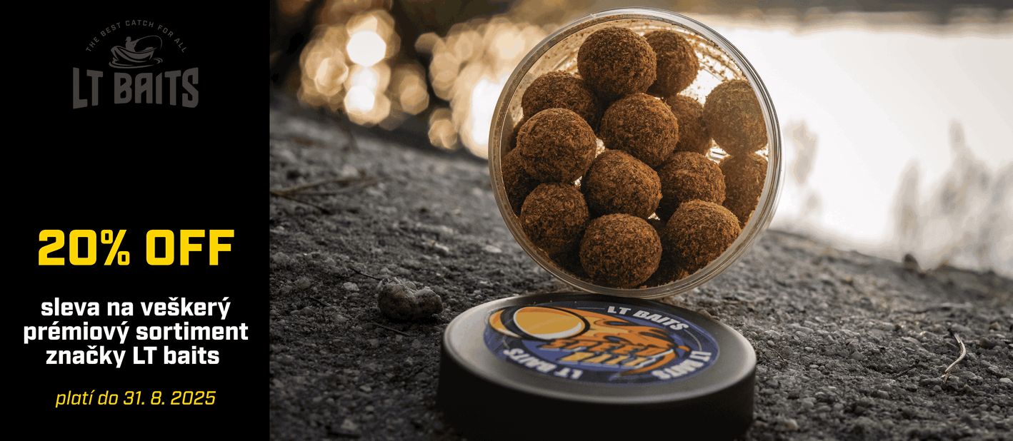 sleva na veškeré rybářské potřeby. Boilies , krmení pro ryby