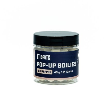 Pop-Up Boilies LT Baits Big Pepper 40 g (Průměr 16mm)