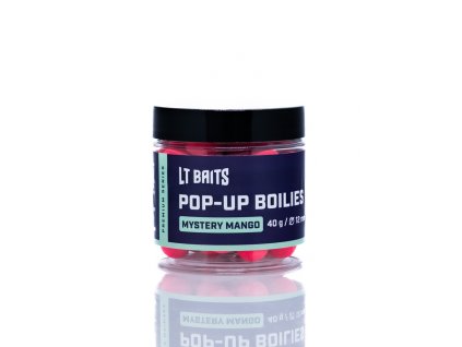MYSTERY MANGO POP UP BOILIES 40G (Průměr 16mm)