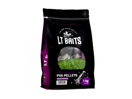 4016 4016 4016 squid pepper pva peletky 3mm 1kg