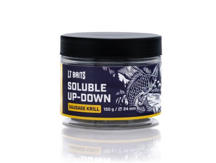 SSK SAUSAGE KRILL SOLUBLE UP DOWN (Hmotnost 0,150kg, Průměr 24mm)