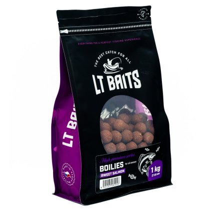 Boilies LT Baits Sweet Salmon 1kg (Hmotnost 1 kg, Průměr 24 mm)