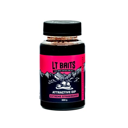 Dip LT Baits Extreme Strawberry 300 g
