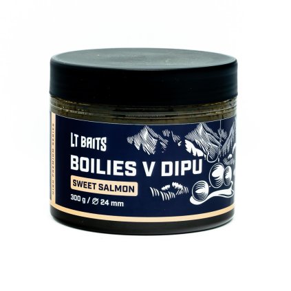 Dipované Boilies LT Baits Top 8 Mix 300 g