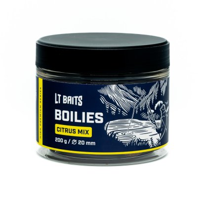 Boilies LT Baits Citrus Mix Premium 200 g (Hmotnost 200 g, Průměr 24 mm)